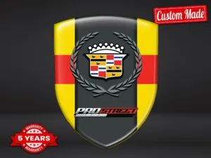 Cadillac Decal Veicoli Autoadesivi Finitura Corsa Label Premium ST
